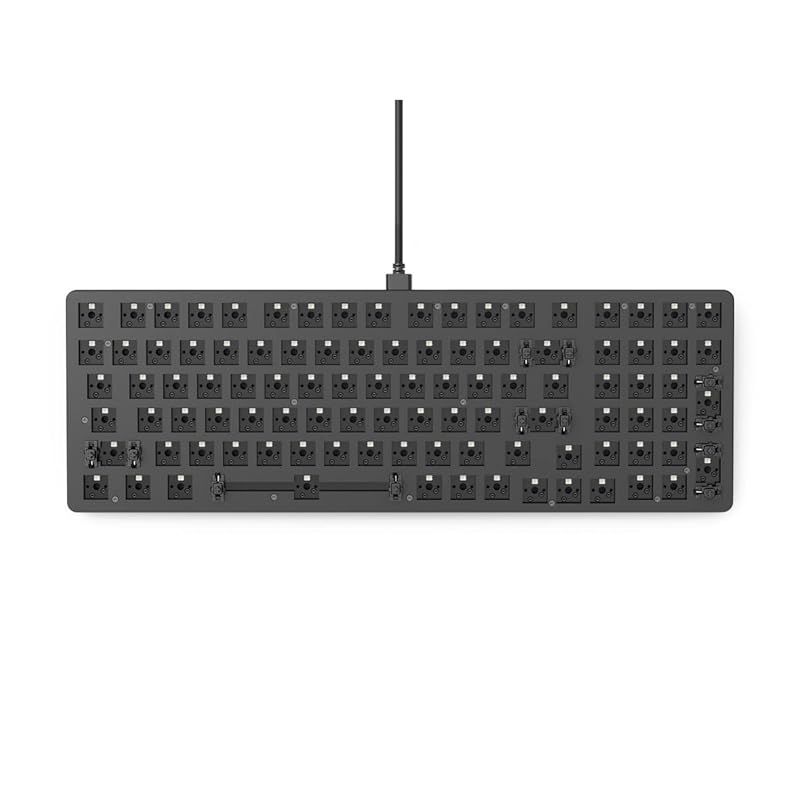 Glorious GMMK 2 Full Size Barebones Black カスタムキーボード ベアボーン GLO 96 RGB B KB 630