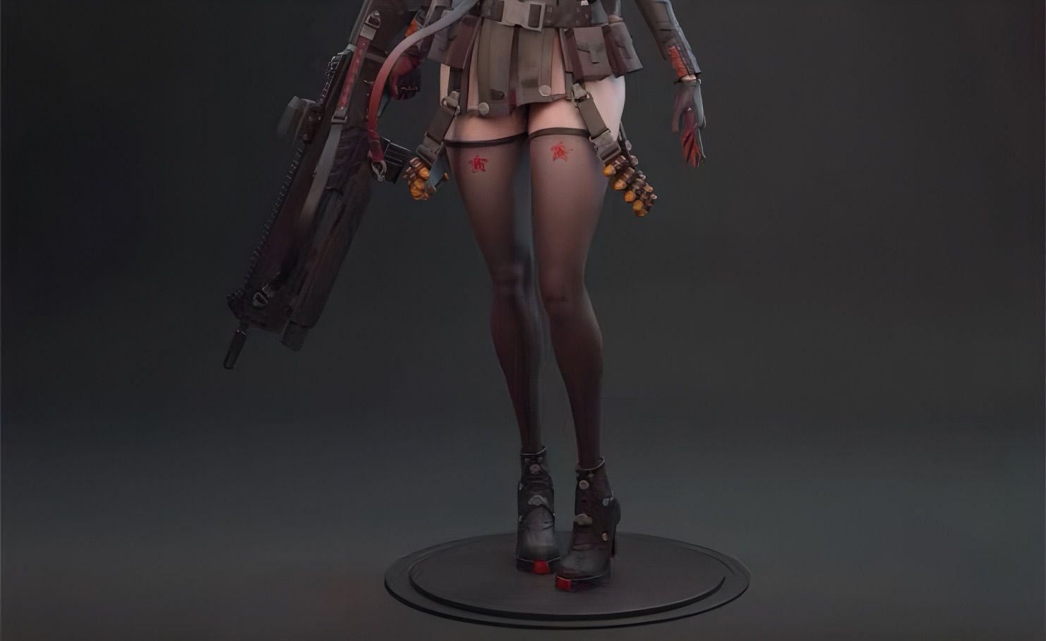 1/8 ガレージキット フィギュア 未塗装 NIKKE 勝利の女神 ラピ：レッド