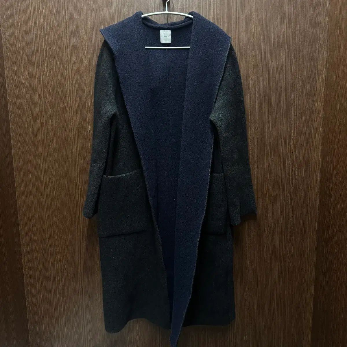 KUHO フード付きニットカーディガン