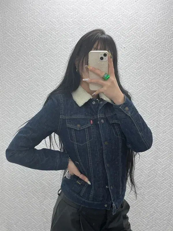 リーバイス ヴィンテージ シェルパ シープスキン デニムジャケット XS C 08001