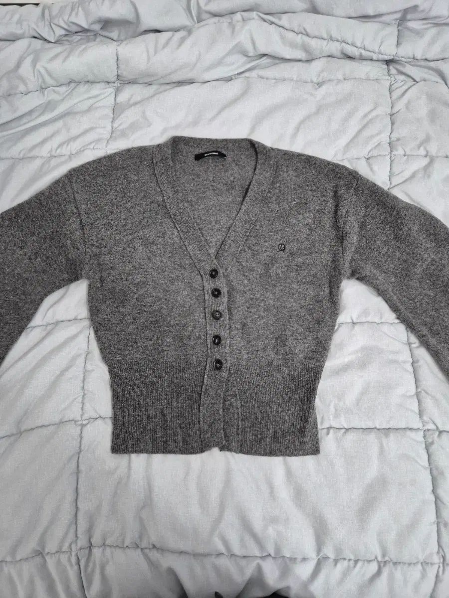 DIAGONAL ダイアゴナル ラウンドシルエット カシミア レディース ウールカーディガン