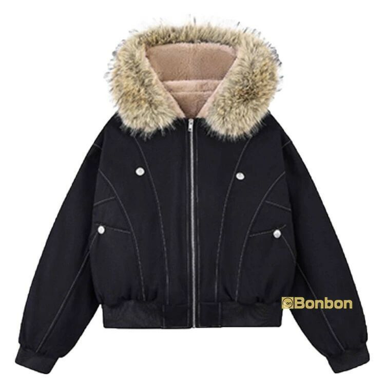 裏起毛 ブルゾン レディース あったか ボアジャケット メンズ 厚手