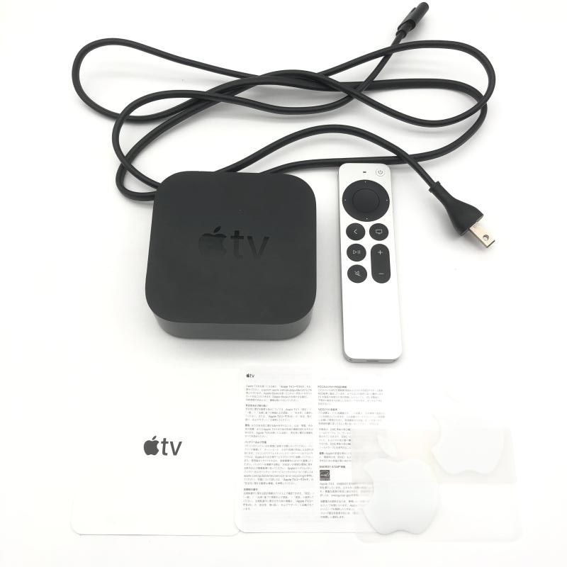 中古】Apple/Apple TV 4K 第6世代 32GB MXGY2J/A A2169、Lightning