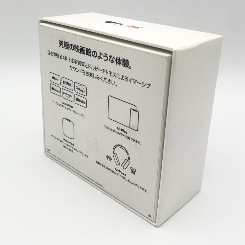 Apple TV 4 K 第6世代 32 GB MXGY 2 J A 2169 Lightning USBケーブル 10