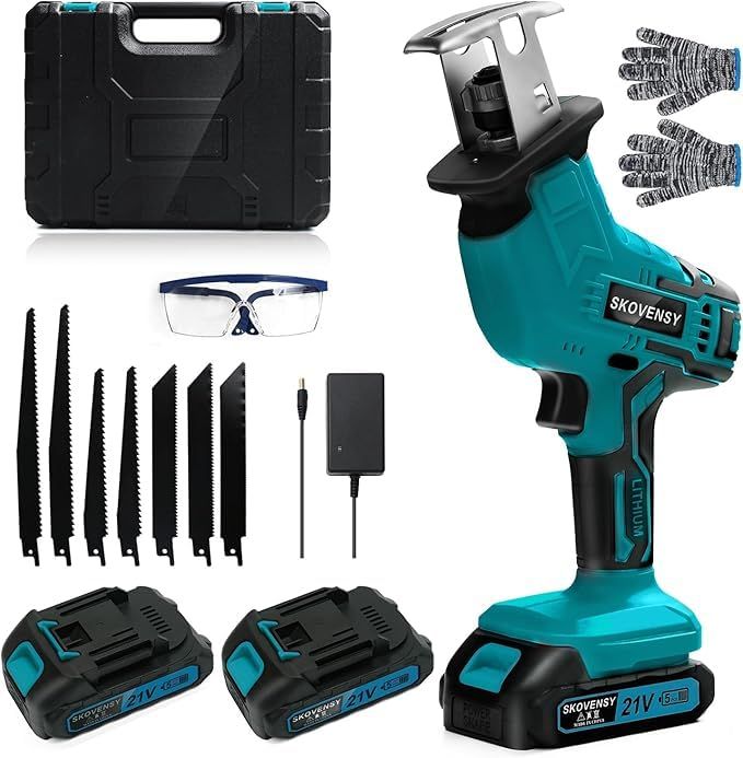 電動ノコギリ レシプロソー バッテリ ノコギリ のこぎり 電動カッター 充電式レシプロソー ブルー WFJ bc 3 a 09 af