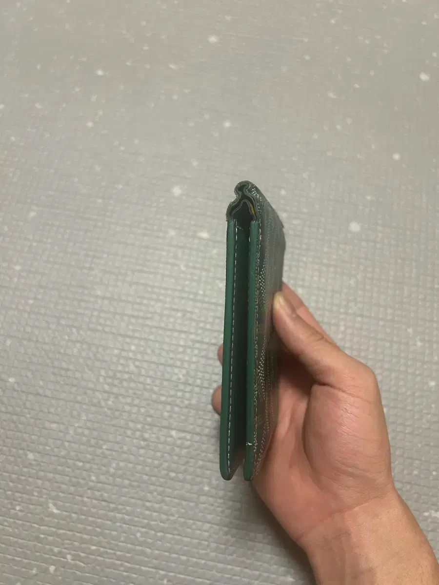 Masion Goyard ゴヤール BIG TOUARDE 二つ折り財布 グリーン - メルカリ