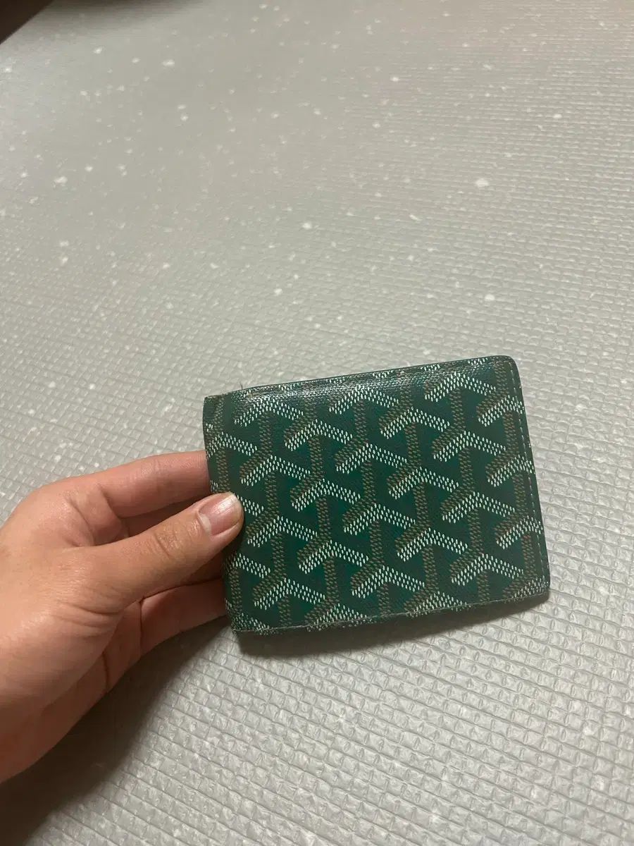 ゴヤール BIG TOUARDE 二つ折り財布 グリーン Masion Goyard ゴヤール BIG TOUARDE 二つ折り財布 グリーン - メルカリ