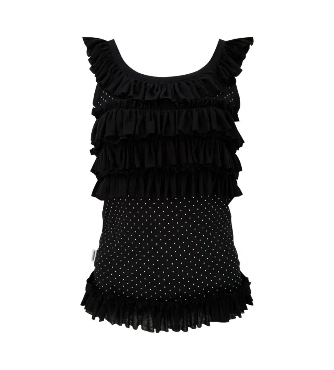 チェメシー chemehc フリル スリーブレス