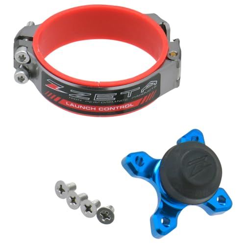 ジータレーシング ZETA RACING ラウンチコントロール ユニバーサル H ブルー 汎用 簡単取付け モトクロス MX ホールショット チタンヒンジピン ダートフリーク Dirtfreak ZE 89 7009