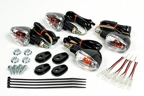 SP武川 ウインカーセット 4 P BK 05 08 0282