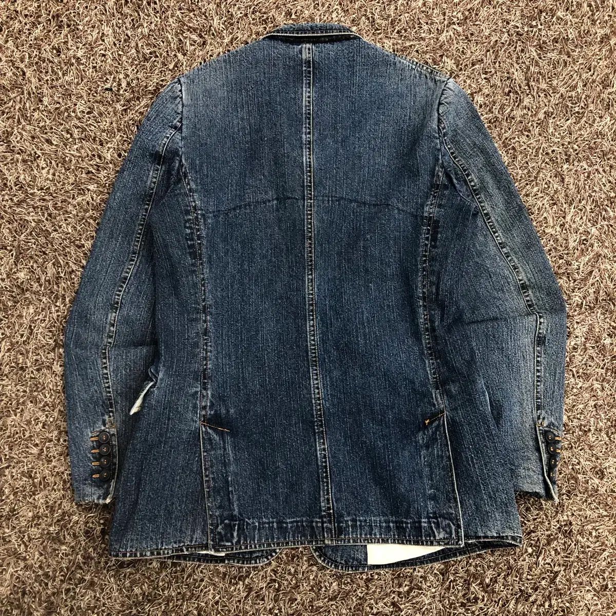 【ぱんたに】ドルチェ&ガッバーナ テーラードジャケット デニム 48 A⭐︎様専用◾️ドルチェ&ガッバーナ◾️デニムブルゾン48 ぱんたに様