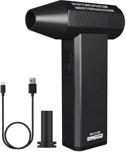 サイバーストーク 日本メーカー 最新 小型 ブロワー 洗車 アルミ USB充電式 電動ブロワー堅牢 水滴飛ばし LED MAX 130 000 rpm 52 m s CK ORD 1 po 3181377 e