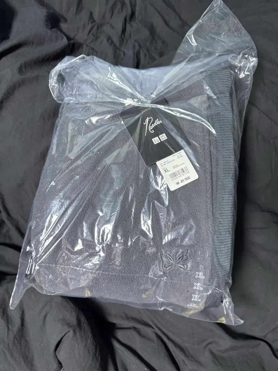 ユニクロ NEEDLES トラックパンツ ダークグレー XL