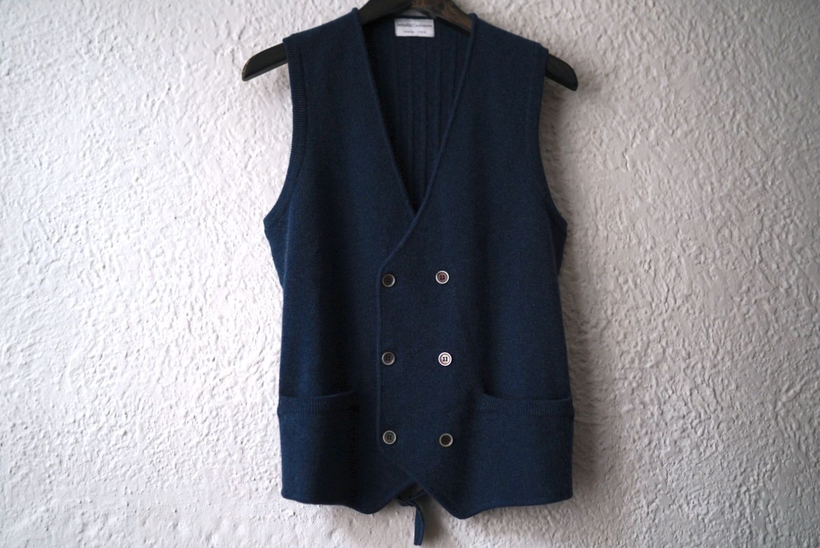 カシミヤノースリーブニットベスト Settefili Cashmere セッテフィーリカシミア