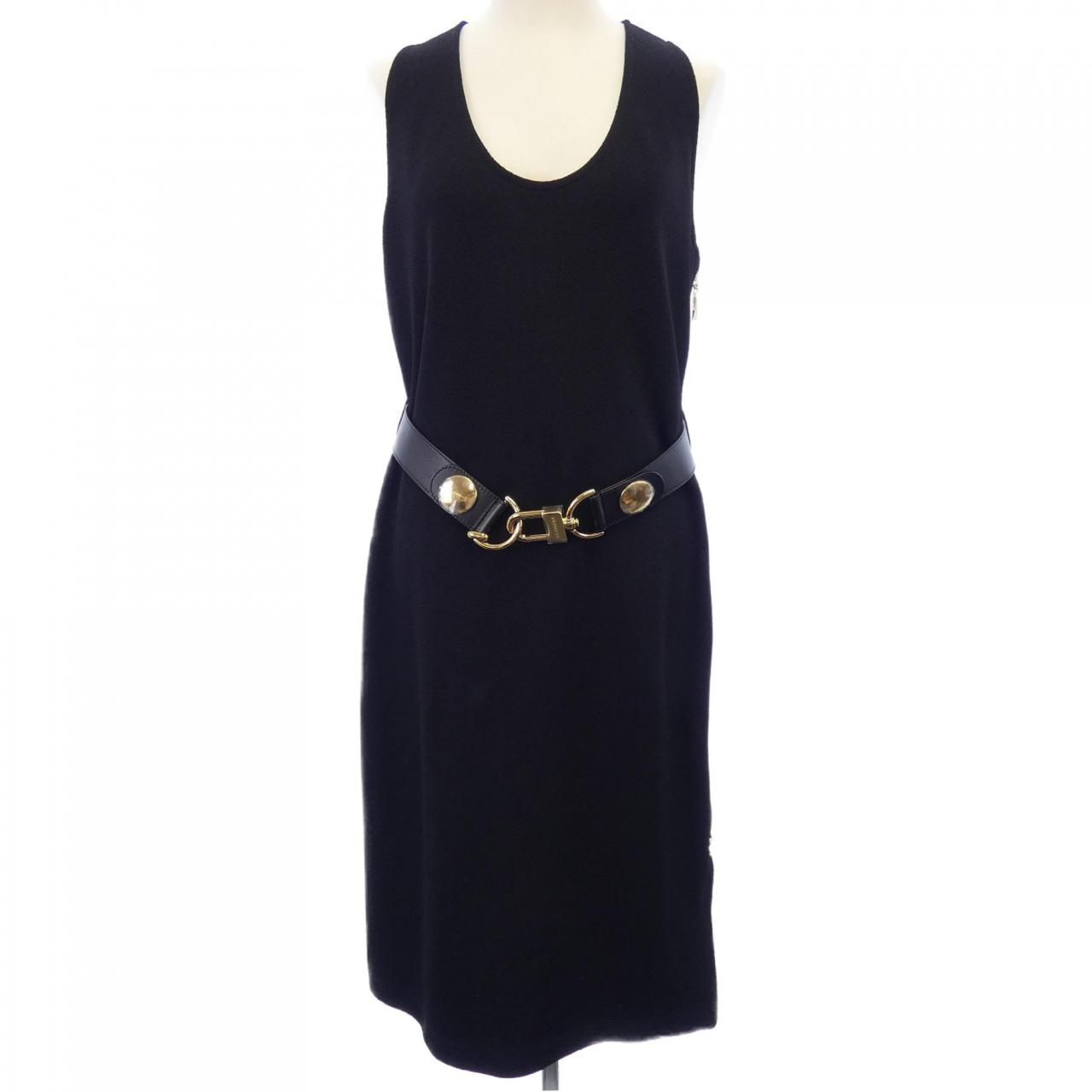 ルイヴィトン LOUIS VUITTON カラビナベルトドレス ワンピース