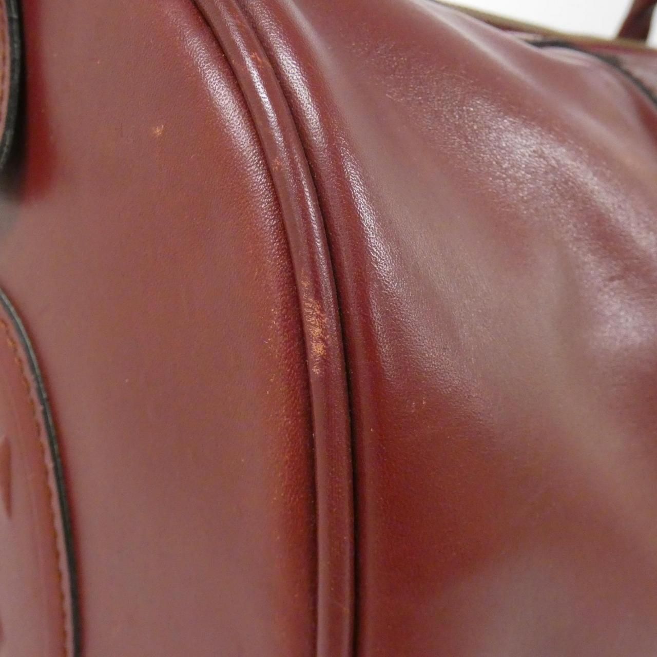 ヴィンテージ】カルティエ ボストンバッグ - メルカリ