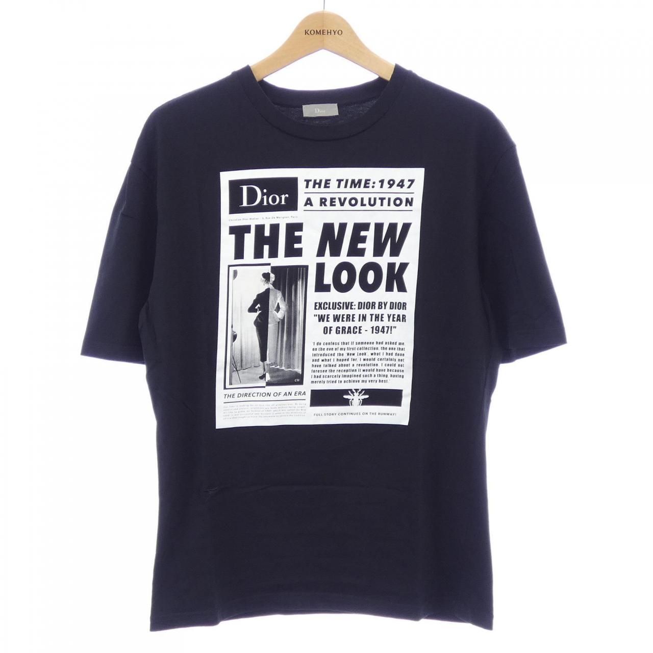 ディオールオム サイズ:M  863J621I7412 ロゴプリントTシャツ 中古 OM10 ディオールオム DIOR HOMME 863J621K7912 Tシャツ - メルカリ