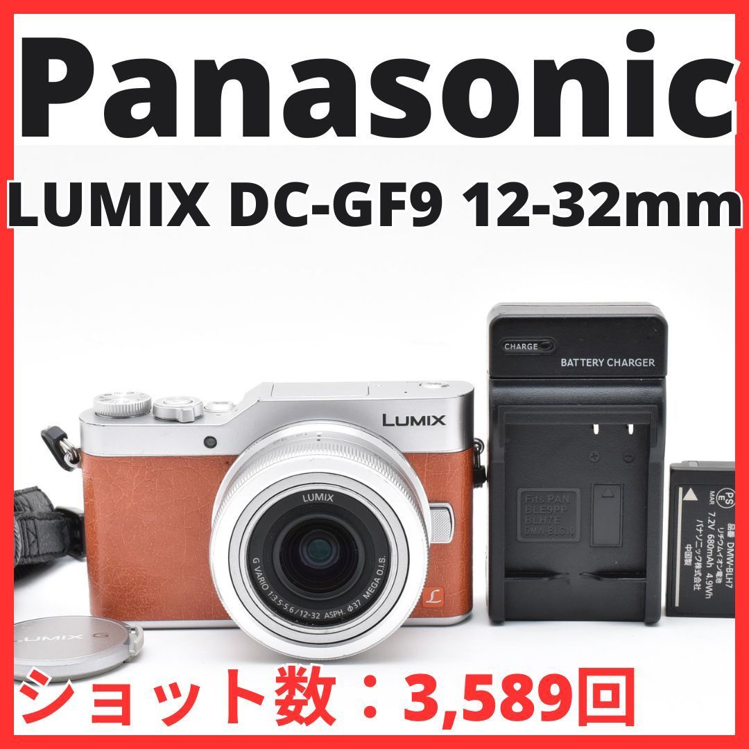 A02[7188]24 パナソニック Panasonic LUMIX DC-GF9 ボディ 12-32mm