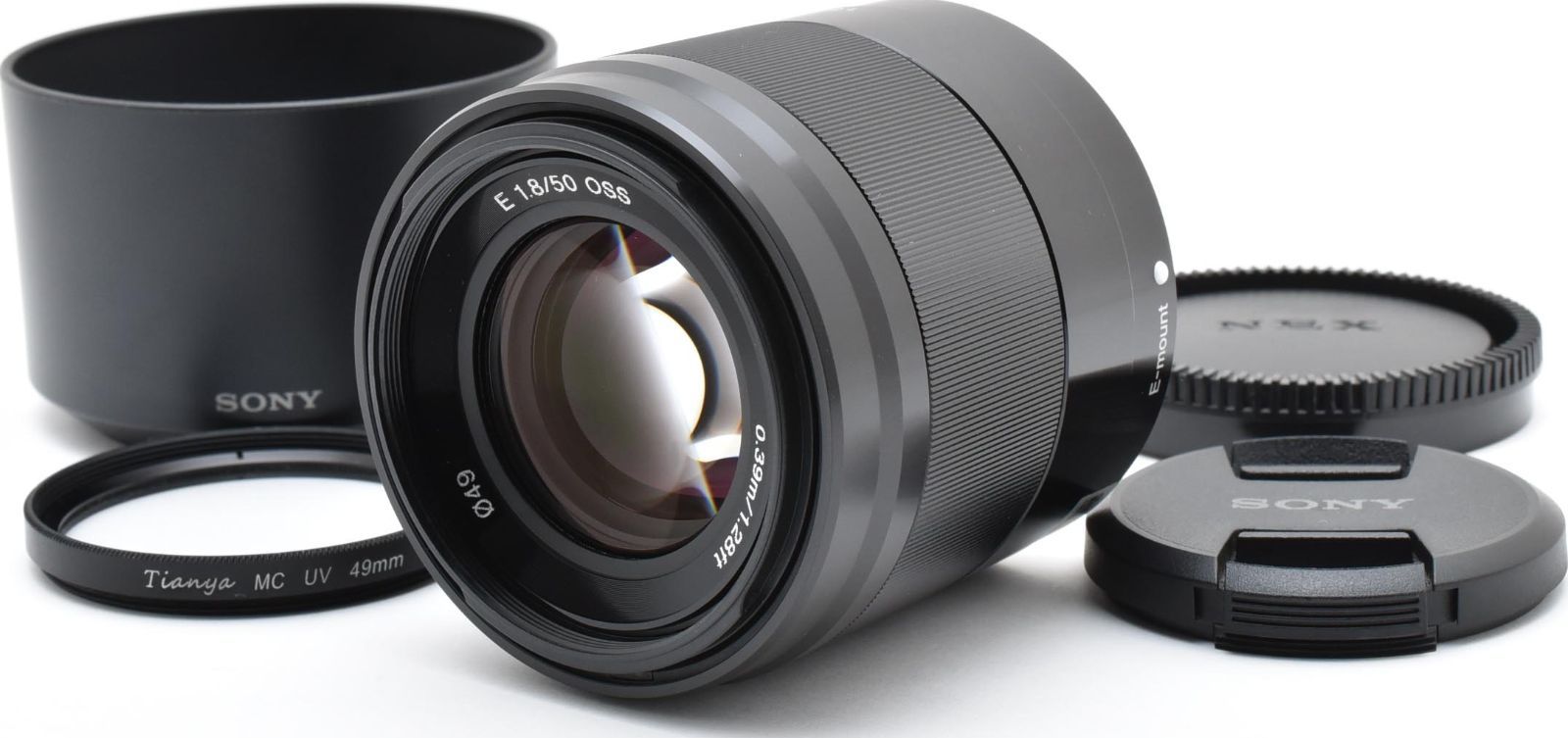 A 02 7190 B 級 ソニー SONY E 50 mm F 1 8 OSS ブラック