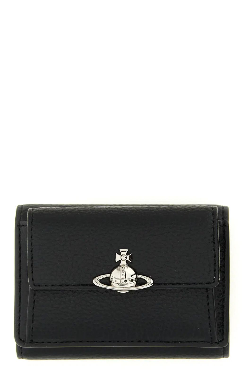 VIVIENNE WESTWOOD ヴィヴィアン ウエストウッド レディース 二つ折り財布 ブラック