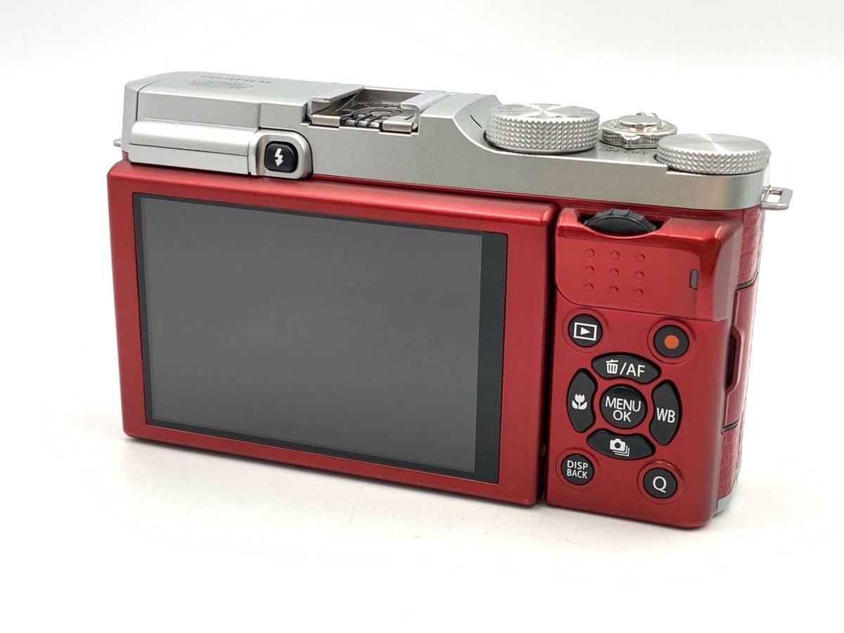 並品 フジフイルム X A 1 ボディ レッド