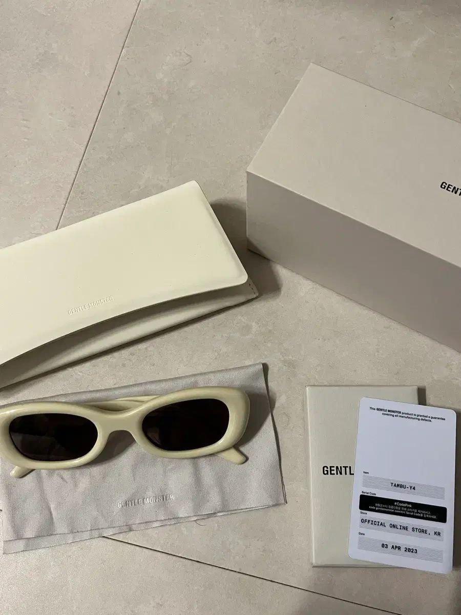 1回着用 GENTLE MONSTER ジェントルモンスター タンブー Tambu Y 4 サングラス
