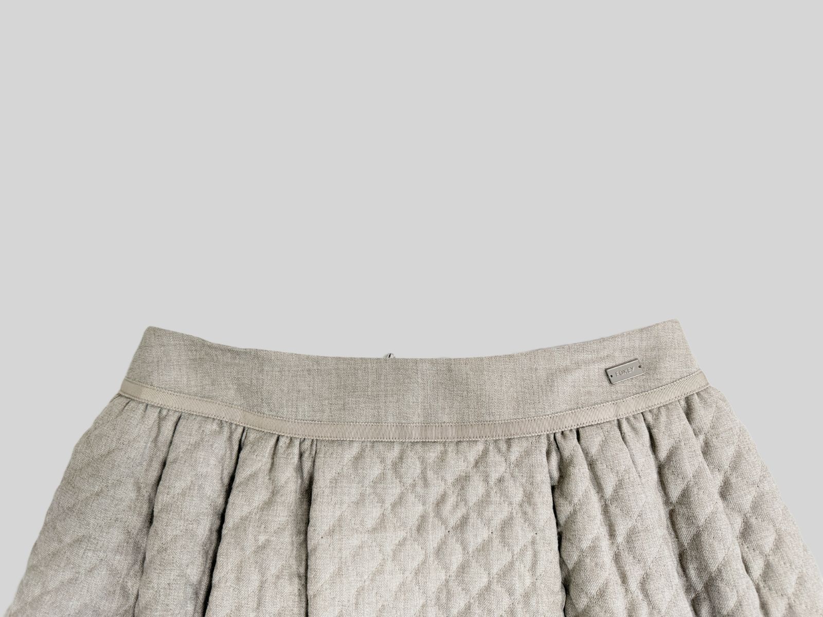 極美品FOXEYフォクシー キルティングスカート Skirt 39263 スカート38