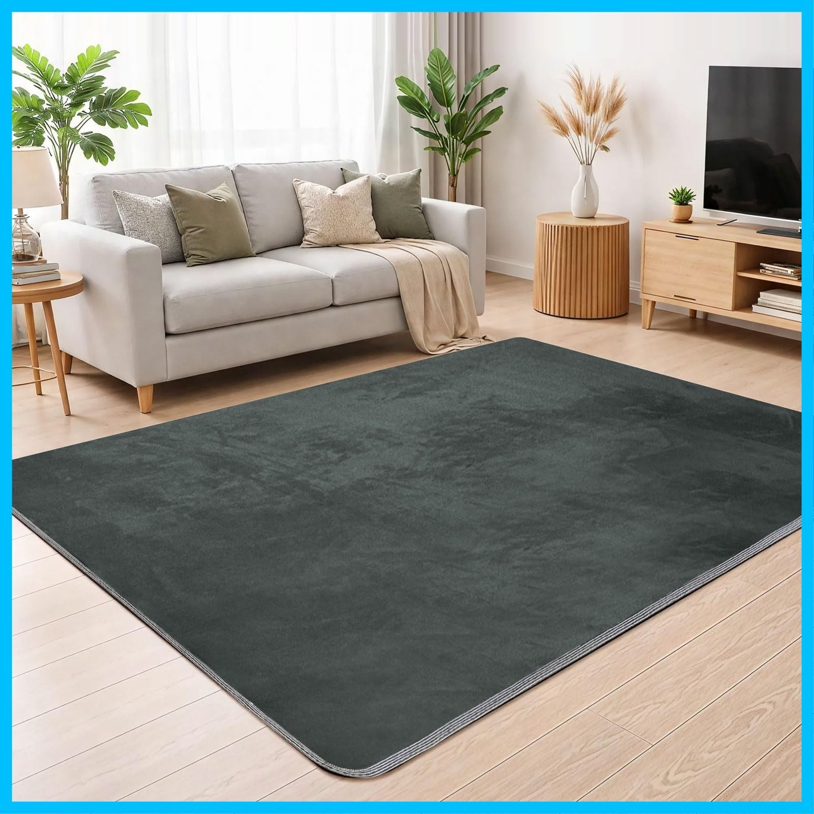 さらフワ触感 フランネル 防ダニ 防臭 オールシーズン快適に使用 抗菌 カーペット ラグマット 簡単に掃除 床暖房ホットカーペット対応 洗える ラグ 北欧 滑り止め付き 250 cm おしゃれ x 200 約3畳