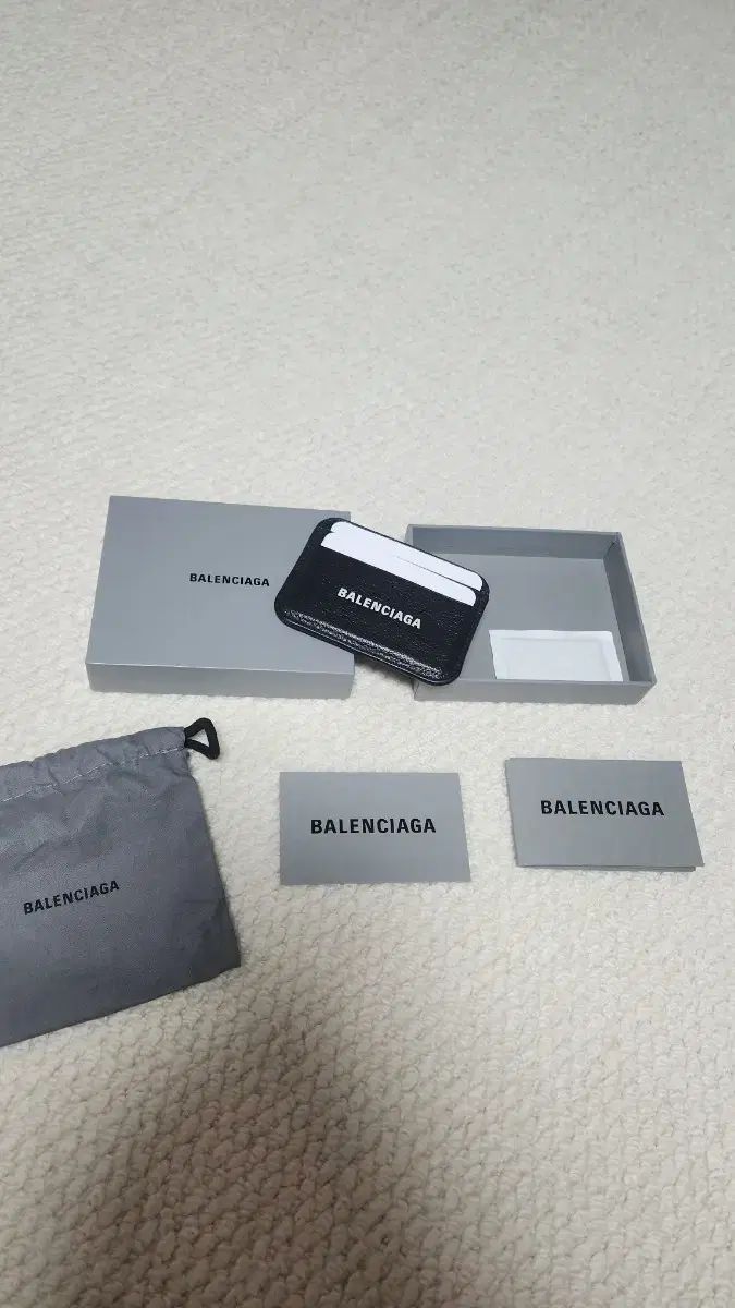 バレンシアガ ブラック カードウォレット フルセット