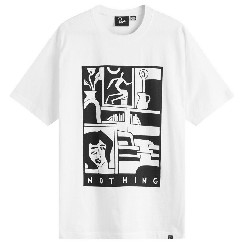 バイ パラ メンズ トップス Tシャツ By Parra Our House TShirt White ホワイト