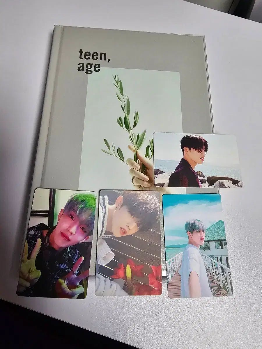 SEVENTEEN teenage アルバム + エスクプス 4種 トレカ teenage