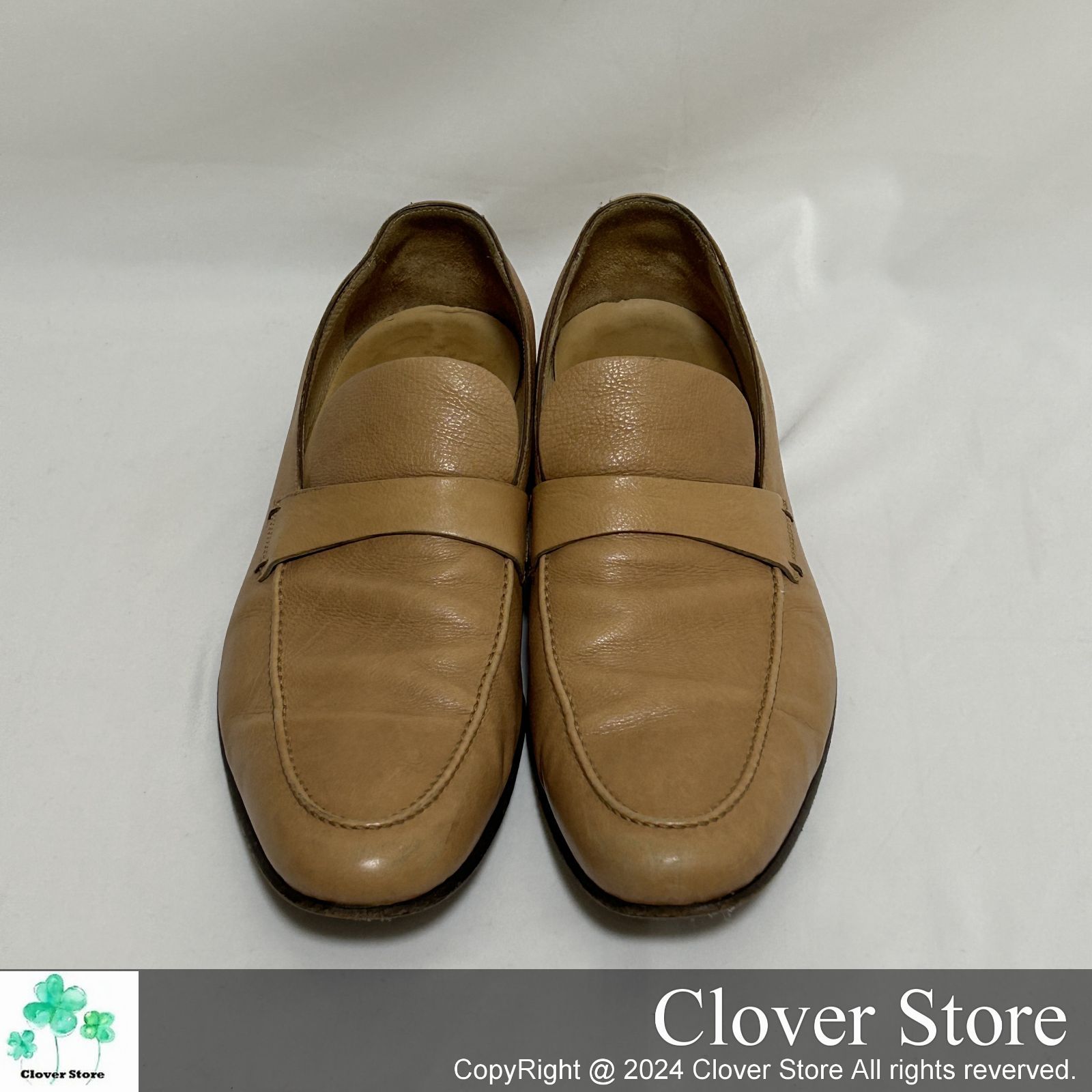 価格交渉お気軽にどうぞ ABランク LORWE ロエベ レザー シューズ EU 44 サイズ