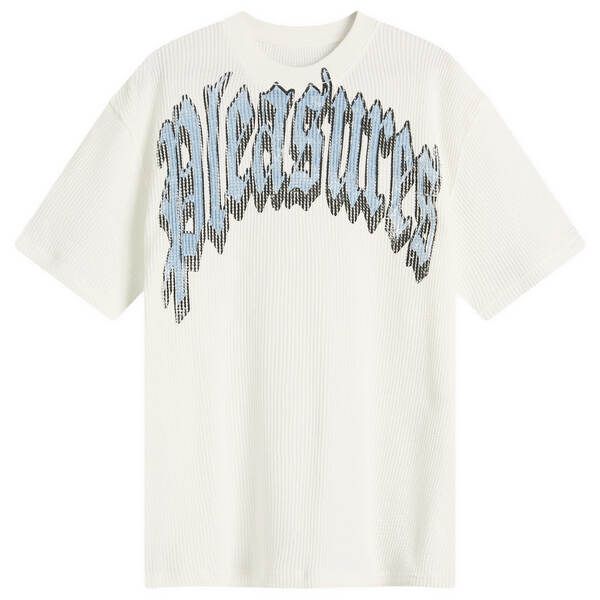 プレジャーズ メンズ トップス Tシャツ Pleasures Twitch Waffle TShirt White ホワイト