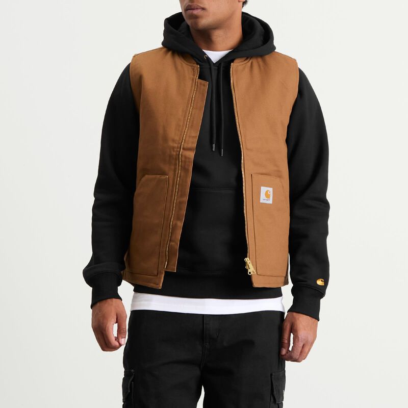 カーハート メンズ アウター ベスト Carhartt WIP Classic Vest Hamilton Brown ブラウン