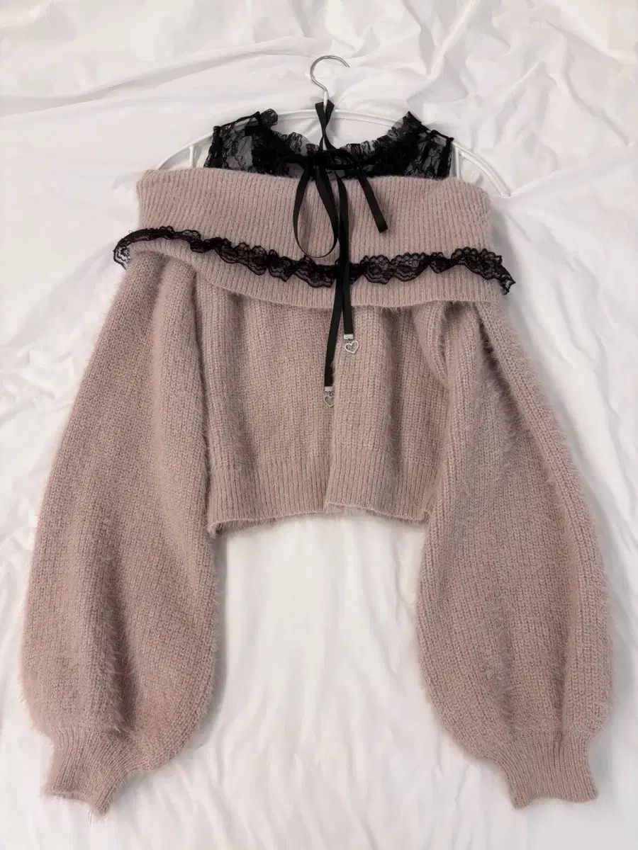 MAZ オフショルダー オフロール シャギー ニット MARS 量産型 地雷系