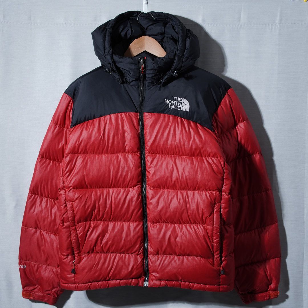 THE NORTH FACE ダウンジャケット レッド/ブラック THE 【公式通販】