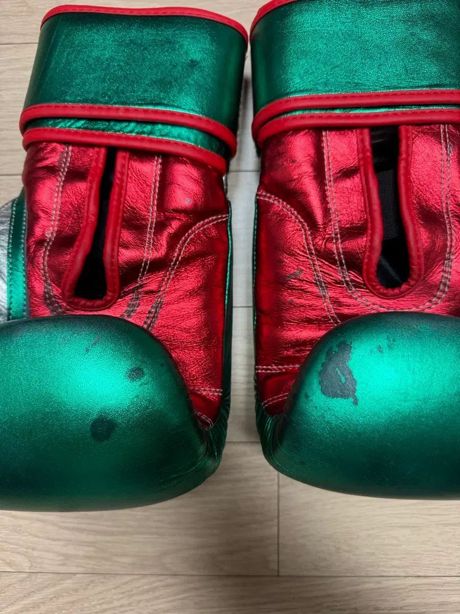 デンプシーロール 緑 カラー ボクシング グローブ