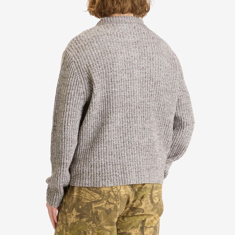  ブレインデッド メンズ アウター カーディガン リブニット Brain Dead Rib Knit Cardigan Brown Multi ブラウン その他 研磨機