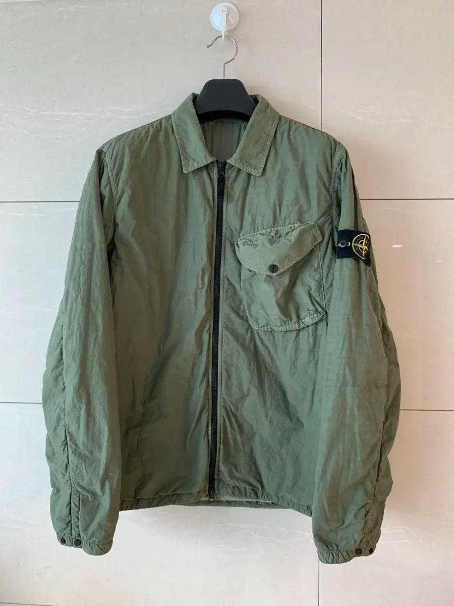STONE ISLAND 21 fw ナスラン ポーラテック オーバーサイズシャツ ジャケット XL カーキ