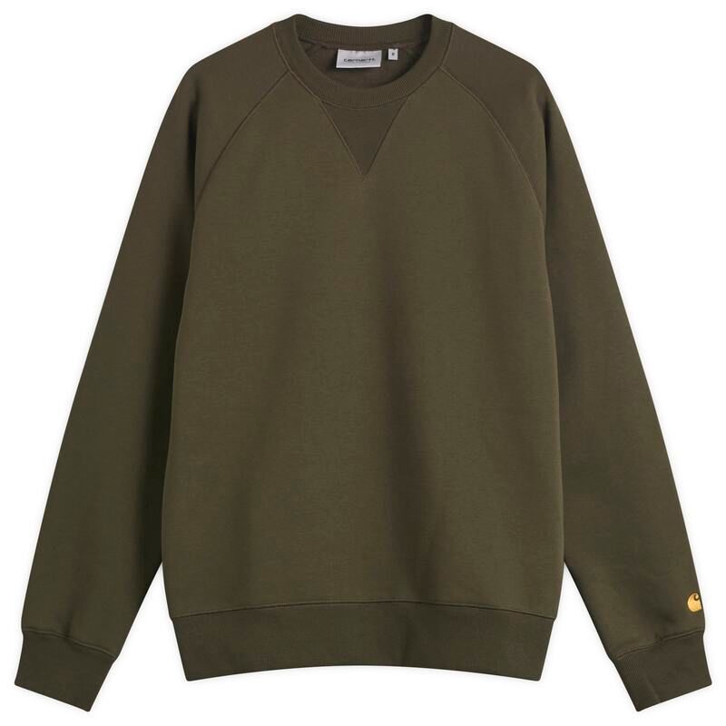 カーハート メンズ アウター パーカー スウェット シャツ Carhartt WIP Chase Sweatshirt Olive G オリーブ