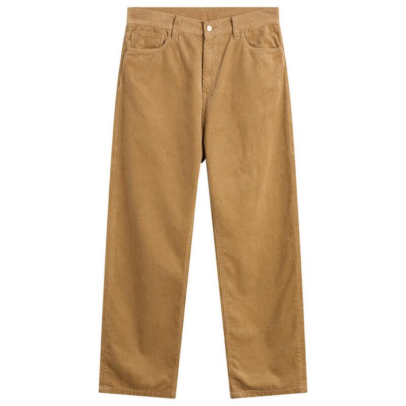 カーハート メンズ ボトムス カジュアルパンツ コーデュロイ Carhartt WIP Landon Loose Tapered Corduroy Pants Leather