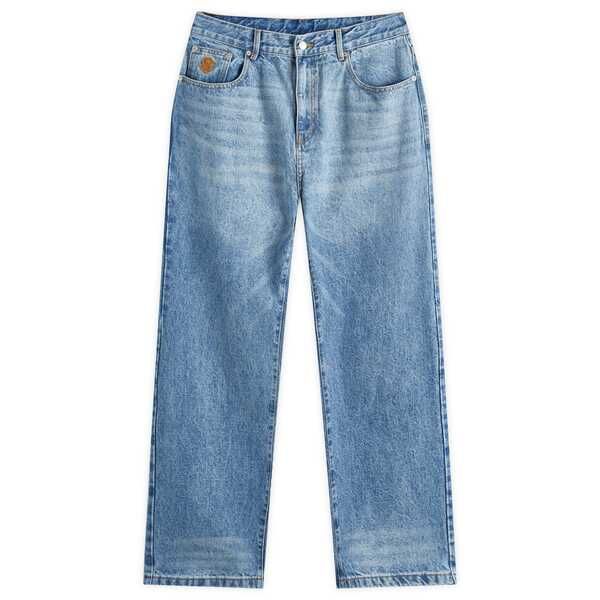 ビリオネアボーイズクラブ メンズ ボトムス デニムパンツ ジーンズ Billionaire Boys Club Astro Denim Jeans Mid Wash Blue ブルー
