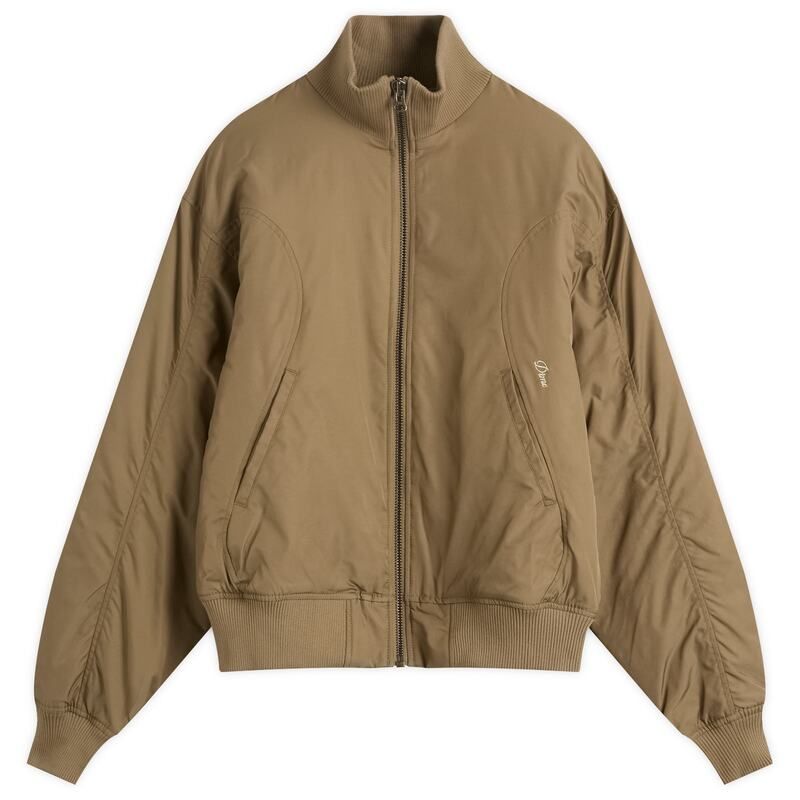 ダイム メンズ アウター ジャケット ブルゾン Dime Insulated Bomber Jacket Khaki カーキ