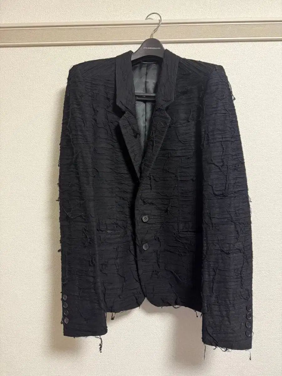 46 ジョーン ローレン ソルリ ククラッシュ ウール ブレーザー