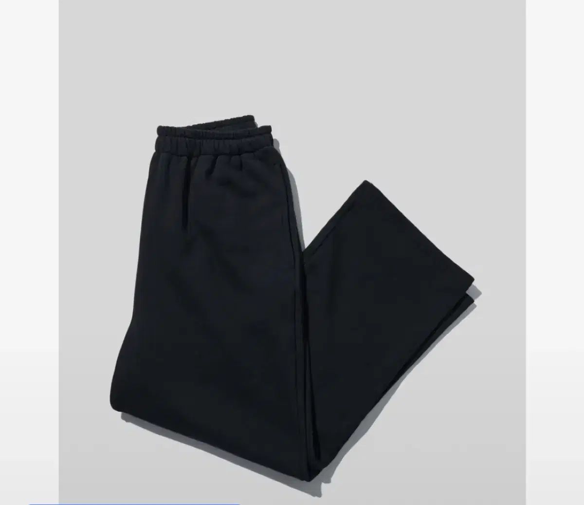 attends アテンズ ブラック ベーシック スウェットパンツ ジェニ ズボン