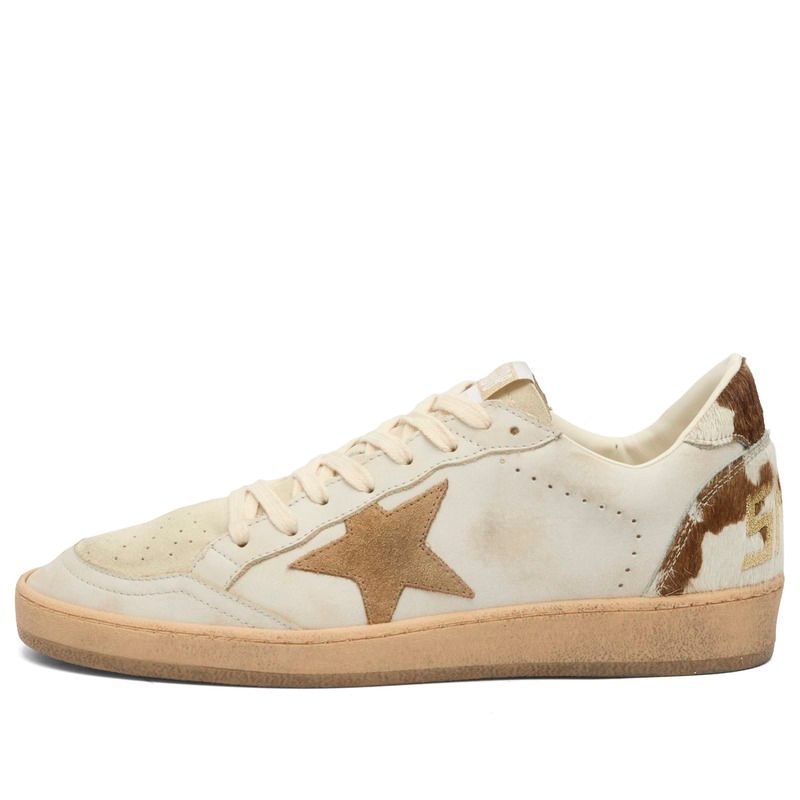 ゴールデングース レディース シューズ スニーカー G en Goose Ballstar Sneaker Whiteggnog Caramel ホワイト