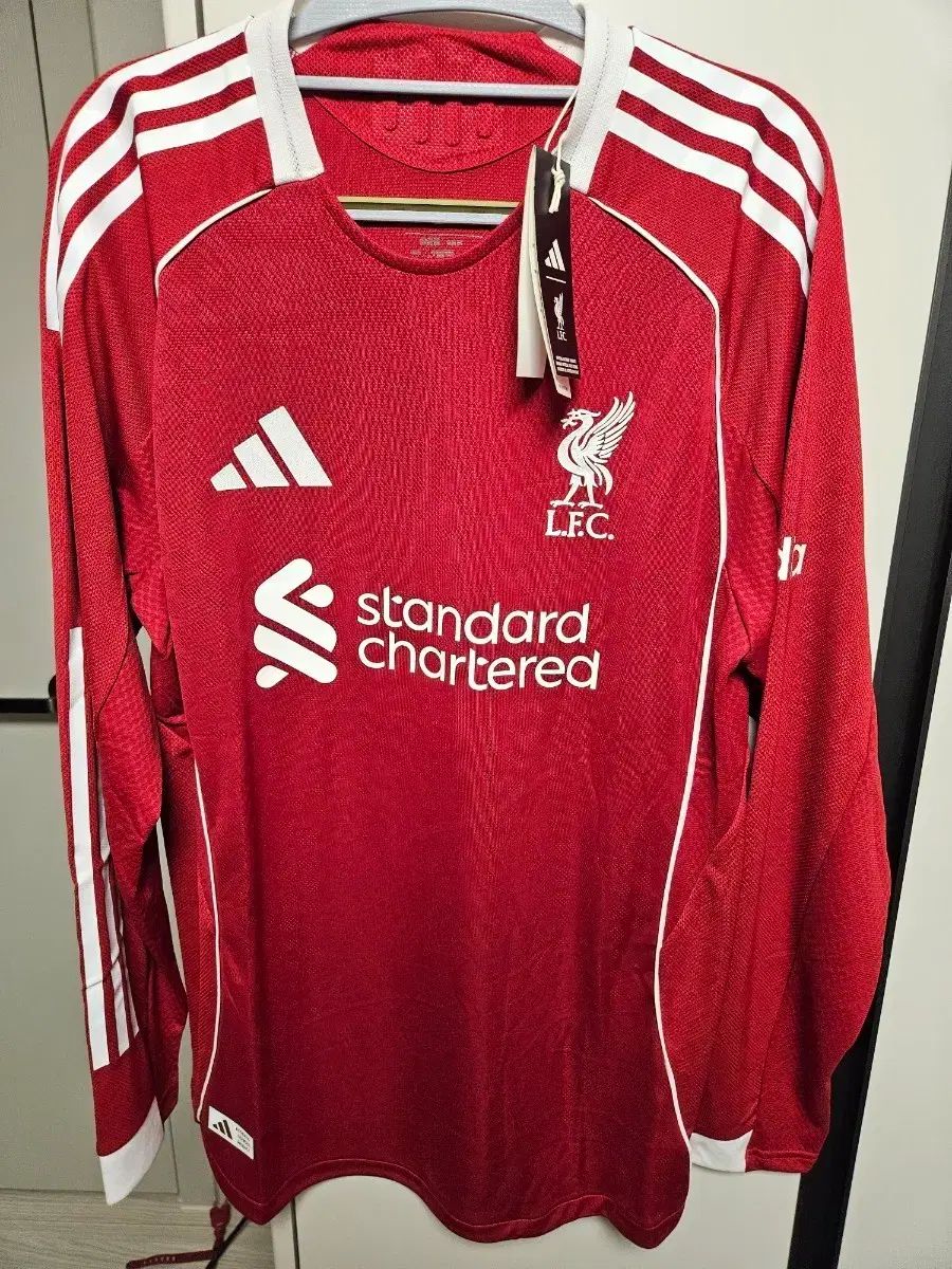 リヴァプール 25 26 長袖 HOME アセンティック 海外L タグ付き
