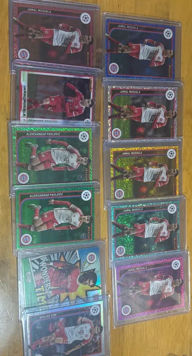 FCバイエルン ミュンヘン サッカー カード 랏