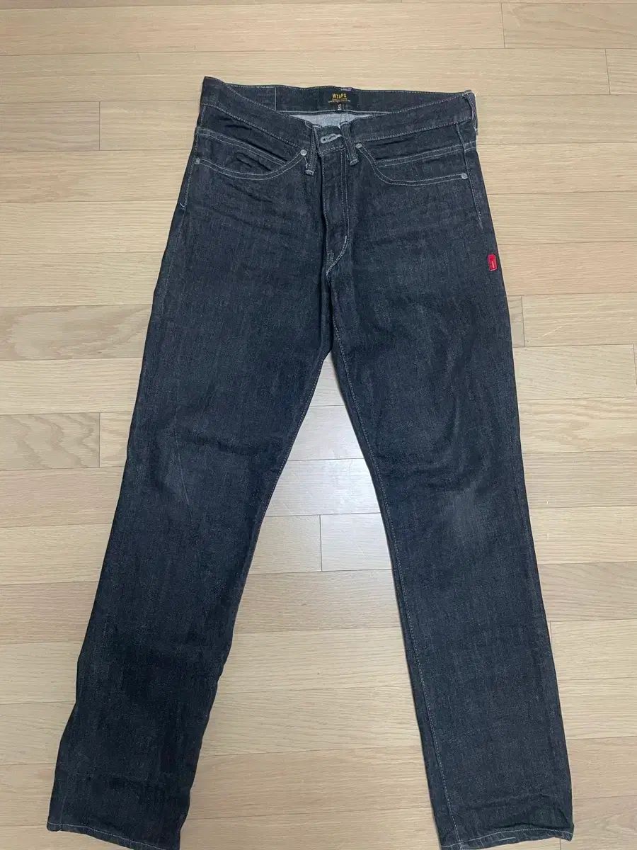 wtaps ダブルタップス デニム 흑청 ブラックデニム ストレート