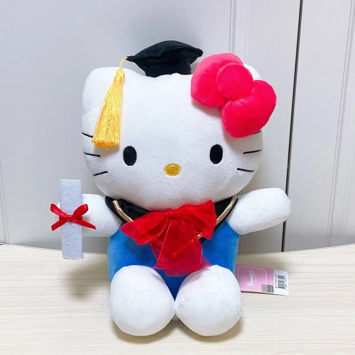 ハローキティ 卒業式 学士帽 ぬいぐるみ 25cm - メルカリ